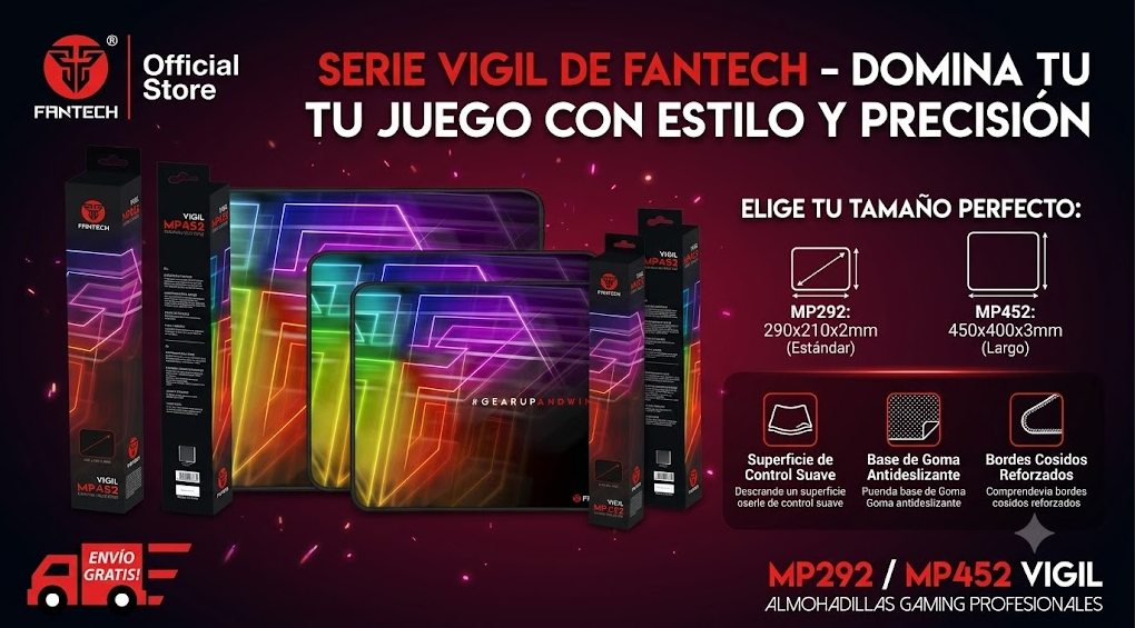 ## Domina tu Espacio: Descubre por qué el Mouse Pad Fantech Vigil MP452 es el Aliado Perfecto para tu Setup
